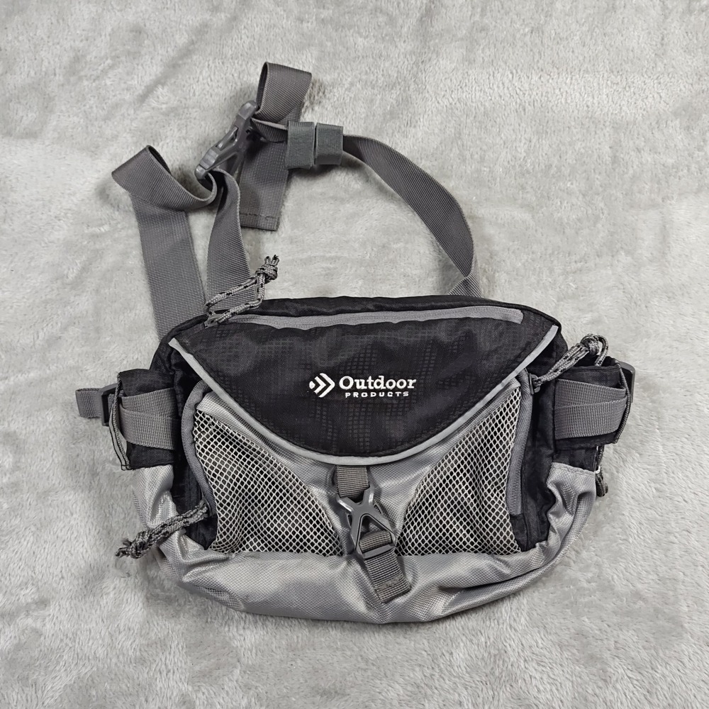 Outdoor Products Fanny Pack Mens Ripstop Belt Bag Hiking Travel Waist Pack Camp